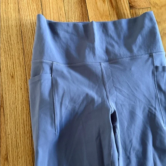 Athleta grey purple yoga pants - Picture 5 of 11